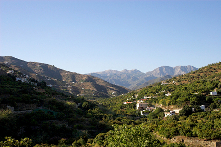 Axarquia mountains